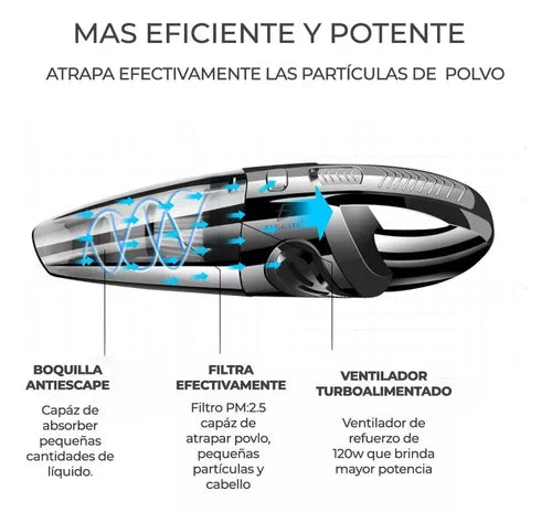 Aspiradora de Auto 4 en 1